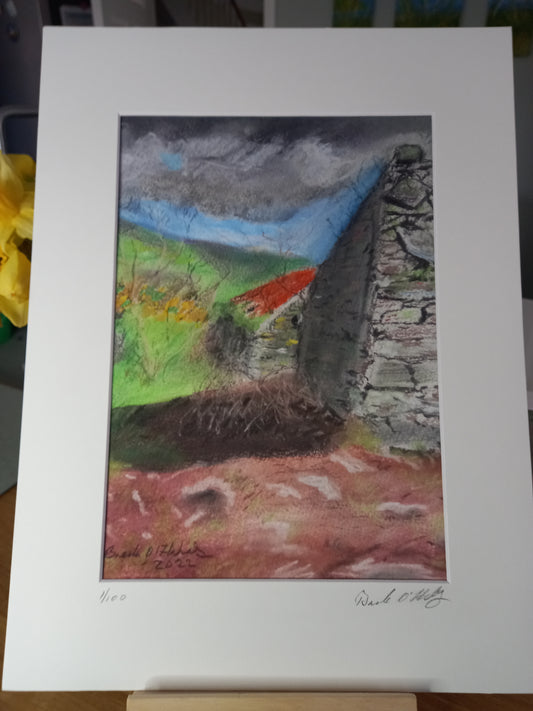 Abandoned Village Dunquin -Limited Edition Print