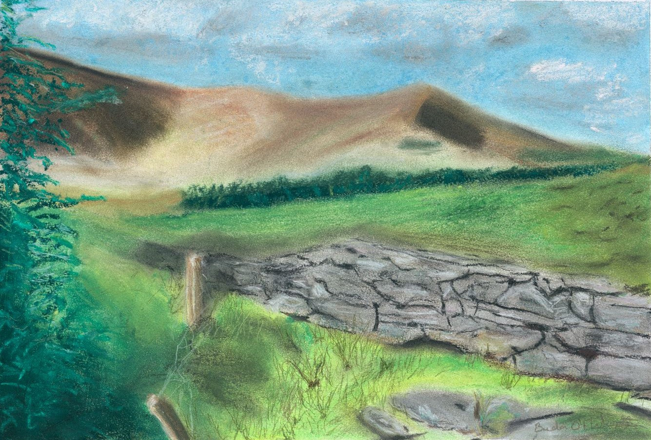 Dublin Mountains Framed Print