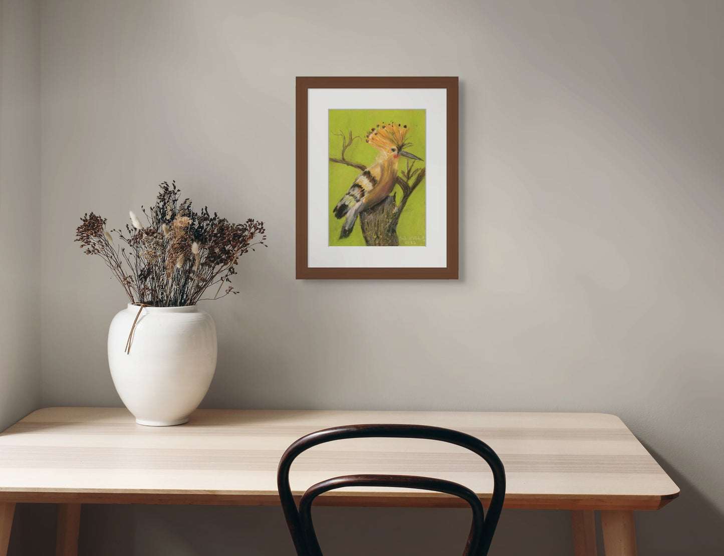 Wildlife art -The Hoopoe