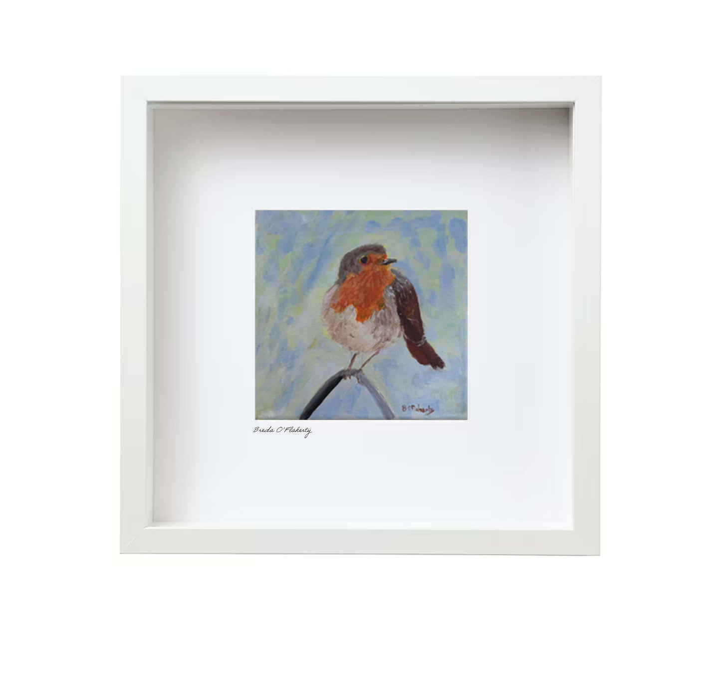 Winter Robin - Framed