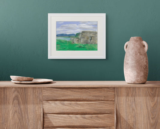 Church Ruin on Strandhill Beach