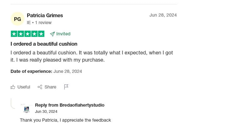 Flowers cushion